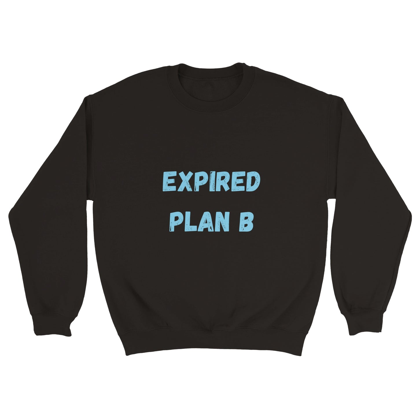 Expired Plan B Sweatshirt - Funny Sweatshirt - Funny Gag Gift - UNISEX